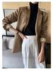 New Women's Slimming Woolen Suit Jacket - Autumn/Winter Fashion Collection