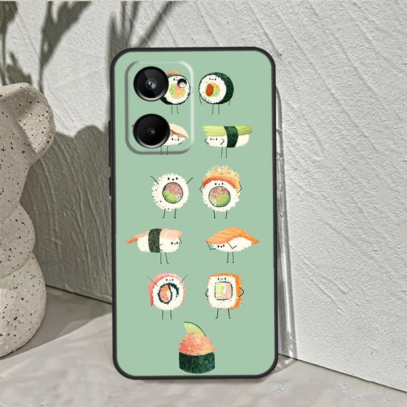 

Kawaii Sushi Crowd For Realme 10 11 12 13 14 Pro Plus C55 C71 C75 C67 C63 C51 C61 C53 C35 C65 GT6 GT7 Pro Case Realme C15