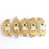 LED Deep Drop Eye Shape Flashlight Aluminium Zinc Zinc Alloy LED Mini Flash Fish Lure Light  Squid Fish Lure