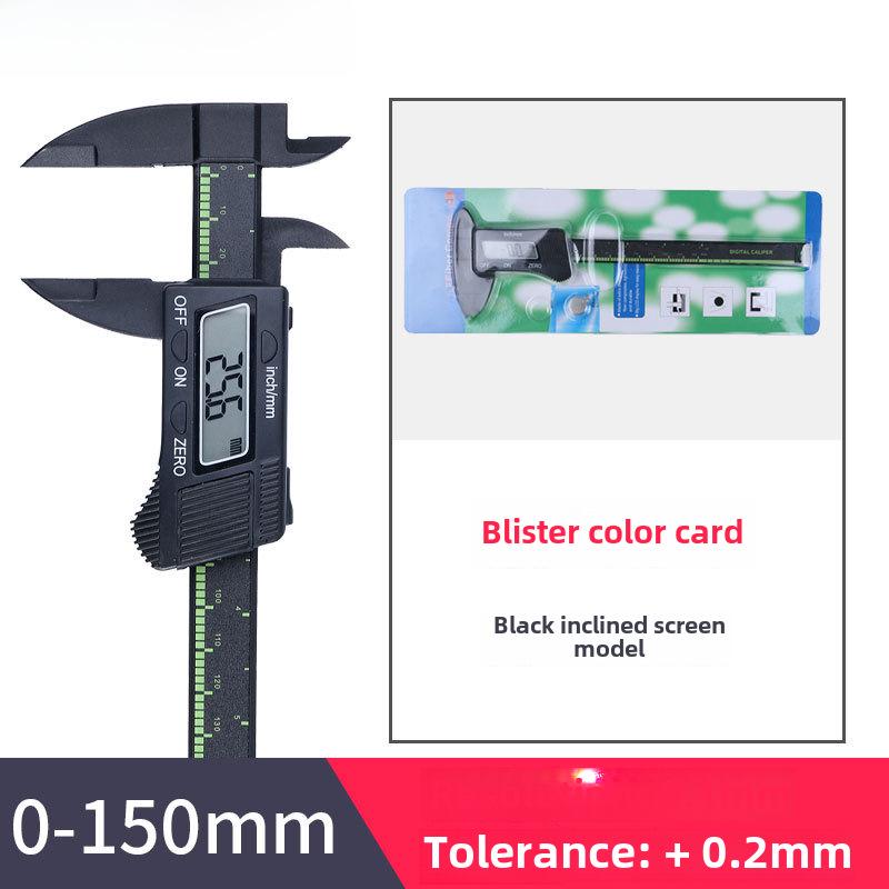 SYNTEK Mini Electronic Digital Vernier Caliper 0-150mm, All-Plastic Blister Pack