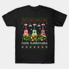Mele Kalikimaka Ukulele Guitar Ugly Ukulele Christmas Made in Australia T-Shirt M