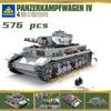 Tankové sady 2023 nové vojenské vozidlo stavebnice stavebnice ww2 německo usa T34 světová válka 2 1 i ii obrněný tank