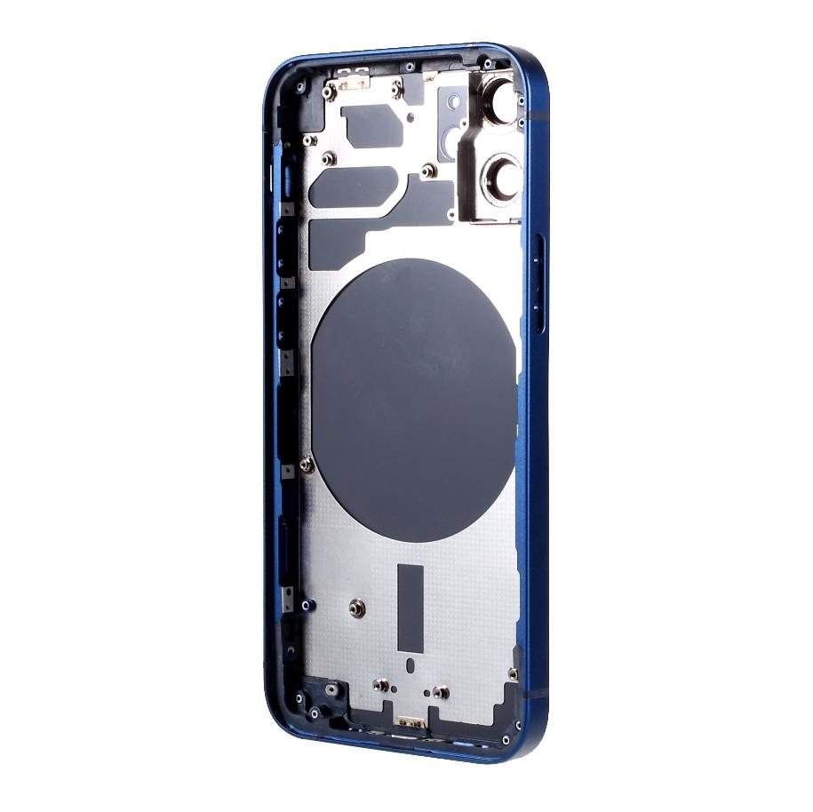 Pentru iPhone 12 mini 5.4 inch Capac Spate Carcasă Baterie+Cadru Placă Mijlocie+Butoane Laterale Piesă de Schimb (fără Logo)