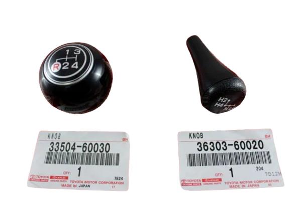 

Toyota 69-86 Land Cruiser FJ40 BJ40 Shift Lever Gear Selection Knob Set Genuine