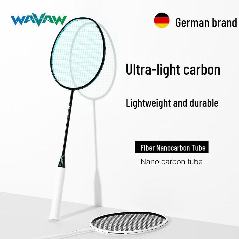 WAVAW Ultralight Composite Carbon Badminton Racket