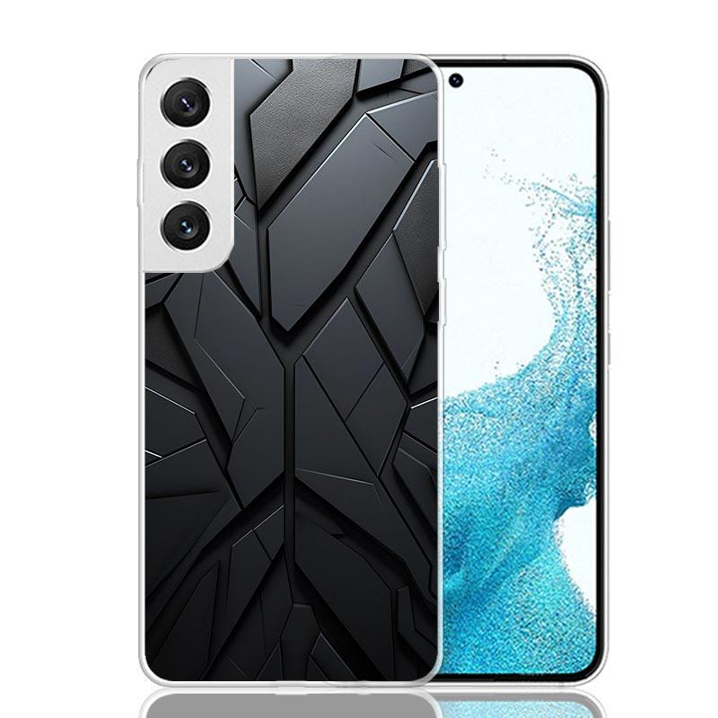 

Forged Carbon Pattern Phone Case For Samsung Galaxy S26 Ultra S23 S24 S25 Edge S20 FE S21 S22 Plus Soft Print Shell Cover Fundas Samsung S23 Ultra