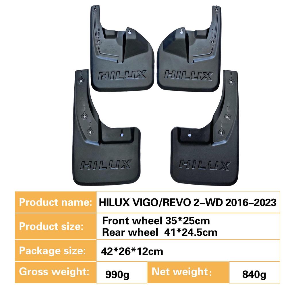 Fender for Toyota Hilux Vigo 2WD (2016-2023) Two-Wheel Drive