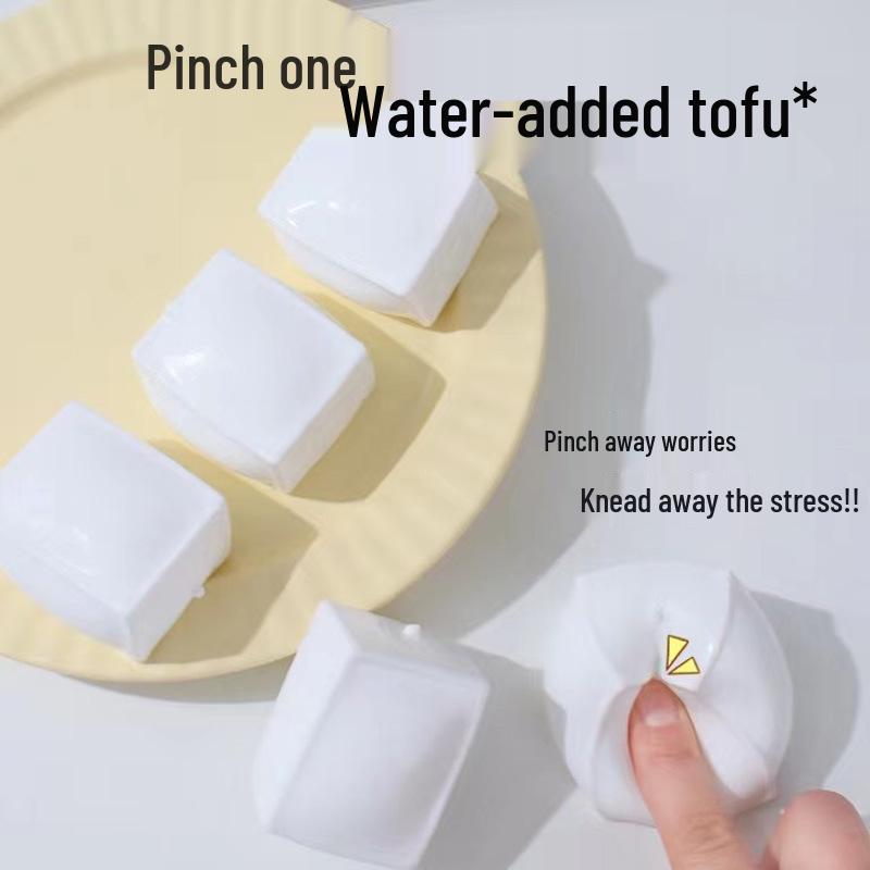 

Креативная игрушка из тофу и муки: Новинка Декомпрессионная Игрушка-Еда с Медленным Восстановлением