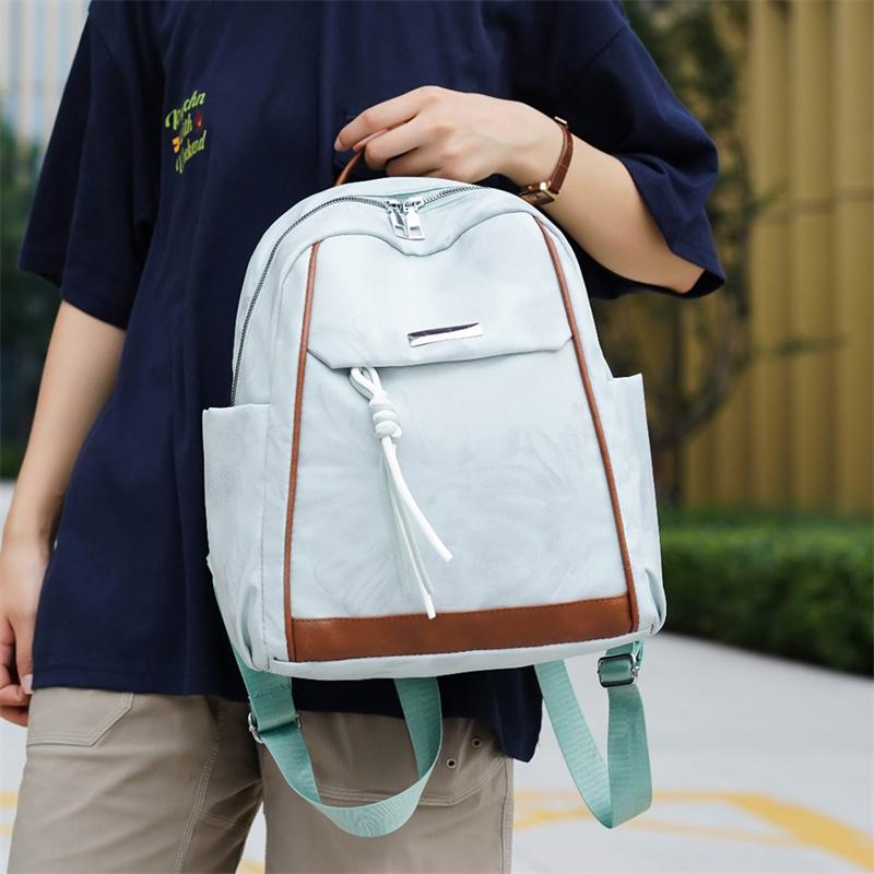 Women's Print Backpack Large Capacity Travel Backpack Lightweight Student Schoolbag