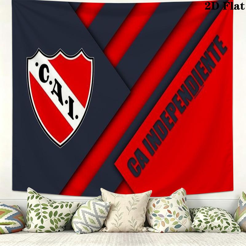 CA Independiente Wall Tapestry Aesthetic Wall Hanging Printed Fabric Blanket Decorative Tapestries for Bedroom Living Room Home Decor