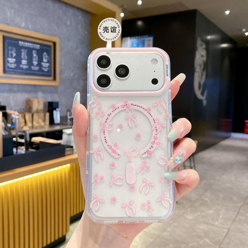 iPhone11Pro Colorful Glitter Magnetic Phone Case Cute Animal Apple 11 Puppy Protective Case