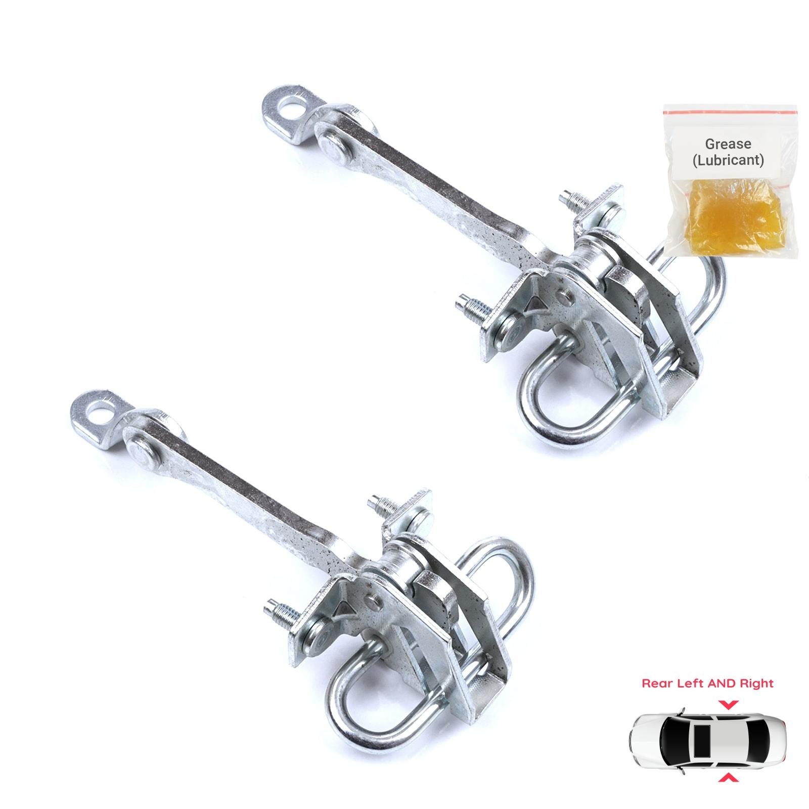 

EDP1284-1 2 Pieces Rear Door Hinge Stop Check Strap Limiter for Alfa Romeo 147 937 Hatchback 2001-2010 46790383