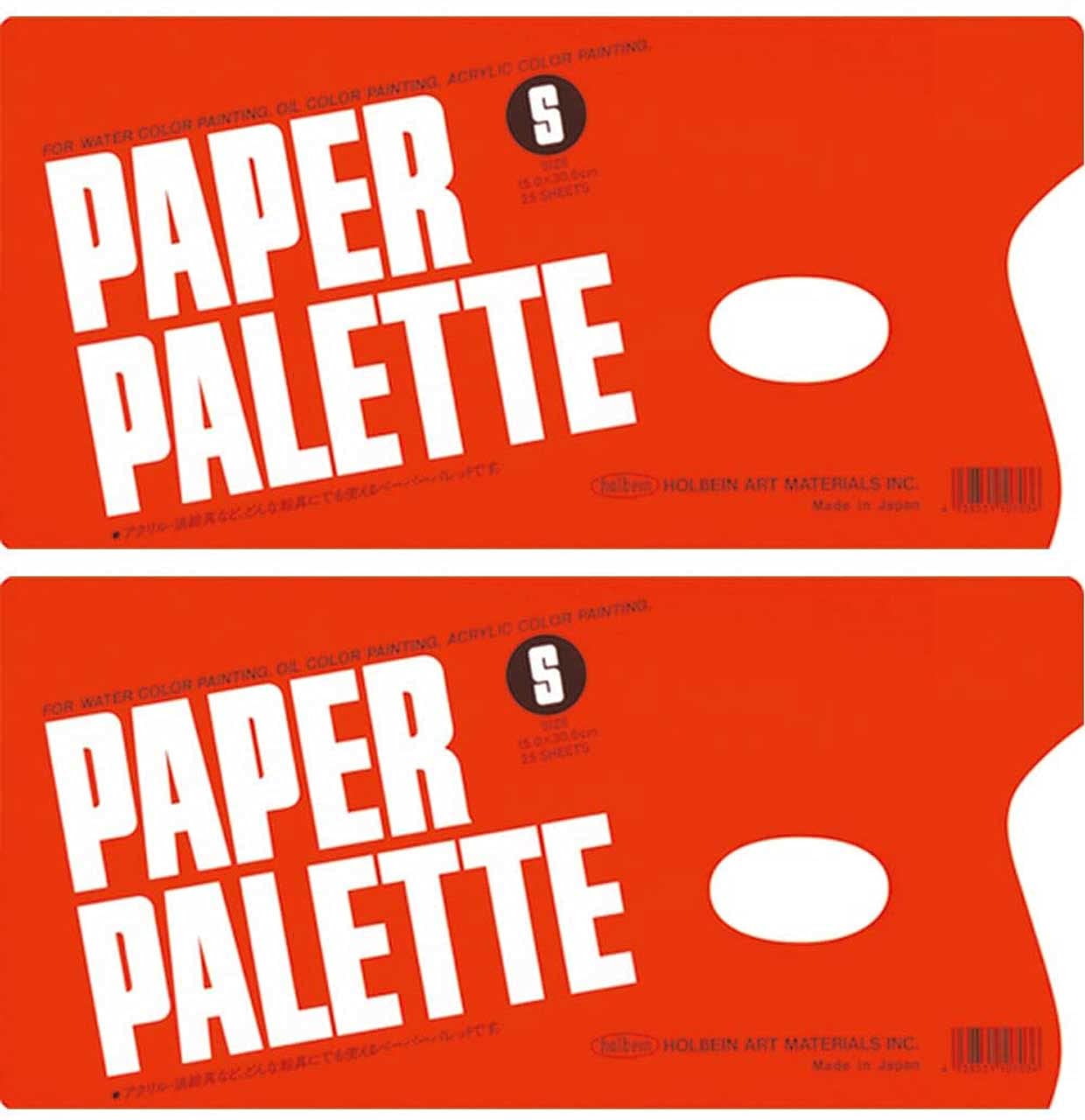 

Holbein Paper Palette S size x 2 packs mini (with stickers)