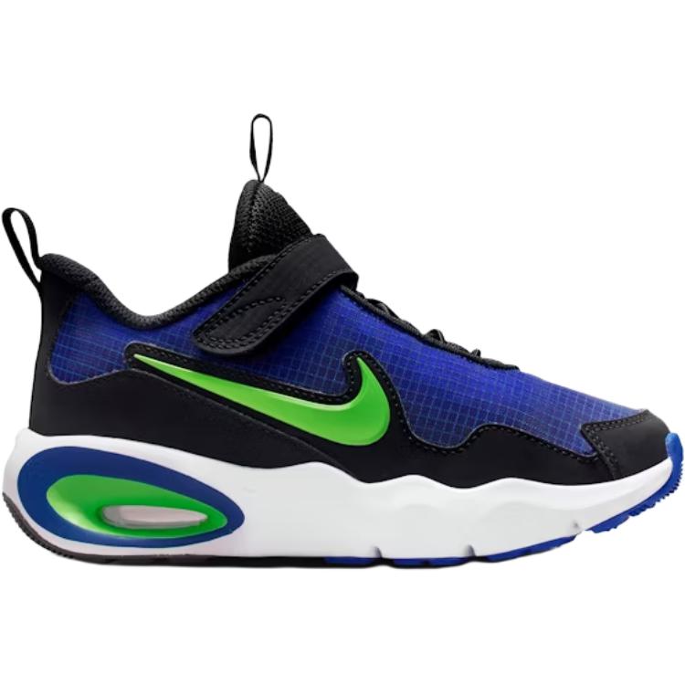 Nike Air Max Nova PS Racer Blue Black Green Strike Kids Sneakers White FN4459-400