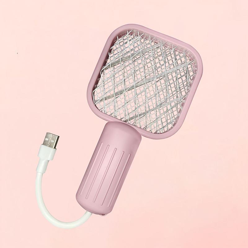 

Summer New Usb Mosquito Swatter Trap Uv Light Mosquito Trap Portable Mosquito Killer Lamp For For Outdoor Picnic Camping Hotel розовый