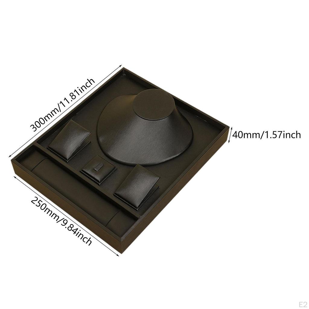 Jewelry Organizer Storage Tray Holder for Rings Bracelet Earrings Necklace Fashion Display