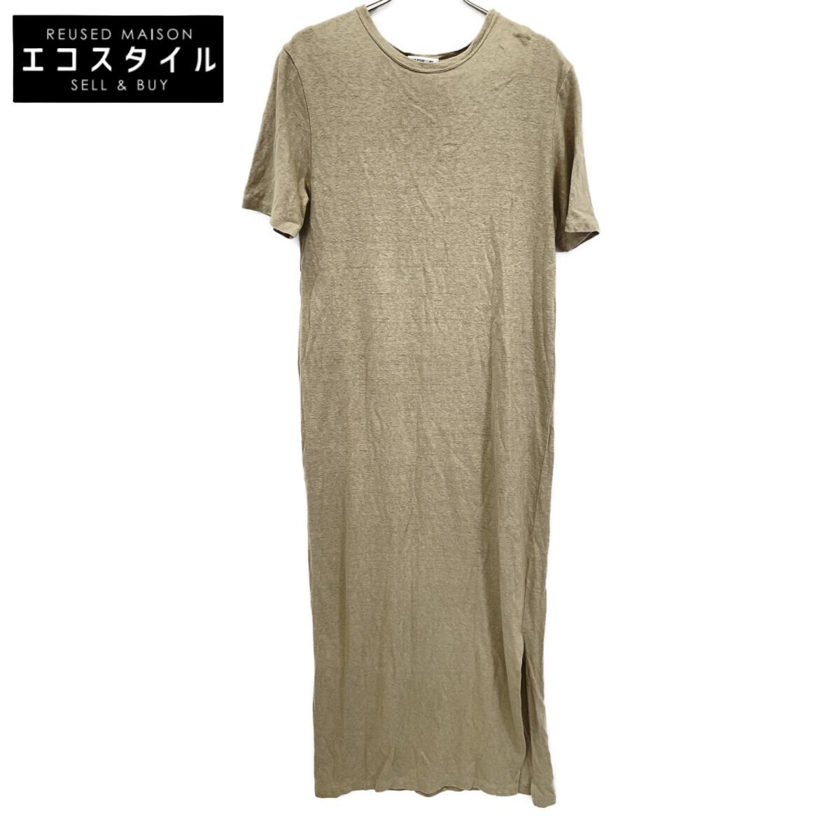 

EVERY DAY I LIKE Beige Linen Blend Li/Co Maxi Dress dress Not written beigeUsed
