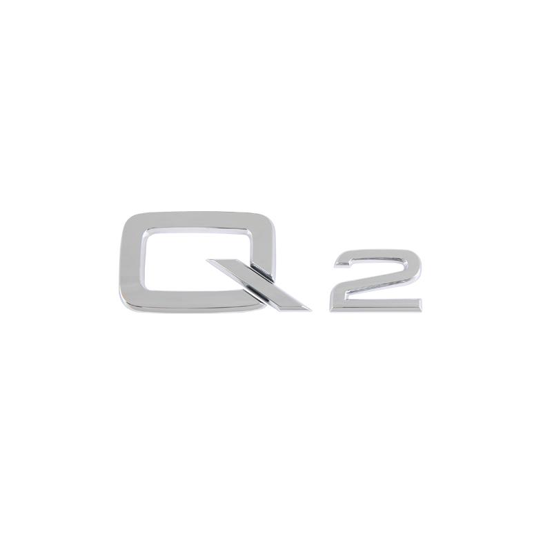 3D Chrome Glossy Black ABS TDI TFSI Car Rear Emblem Sticker for 4HGVI A1 A3 A4 A5 A6 A6L A7 A8 S3 S6 Q3 Q5 Q7 TT S RS