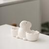 Adorable Rabbit Shape Eggs Cup Soft Boiled Eggs Holder Breakfast Kitchen Cooking Tool for Breakfast and Kitchen Decors