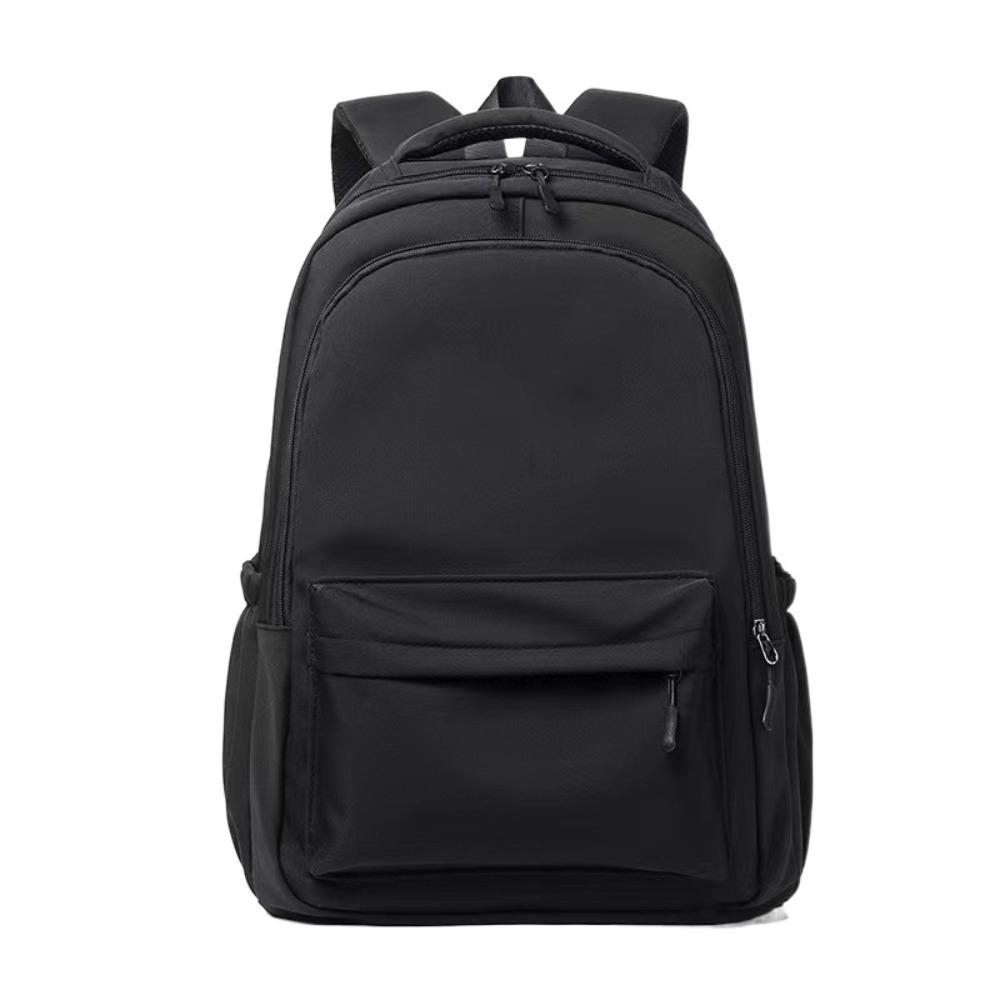 Solid Color Students School Bag Nylon Teenagers Shoulder Bag Fashion Preppy Style Backpack  School