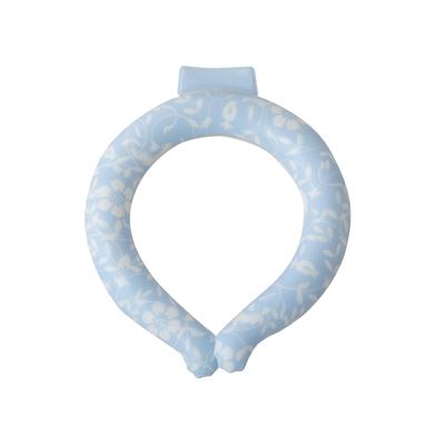 Global Japan PCM Neck Cooler W Icy Neck Round Times Longer Lasting Flower Type, 1.5 (Classical Blue, S)