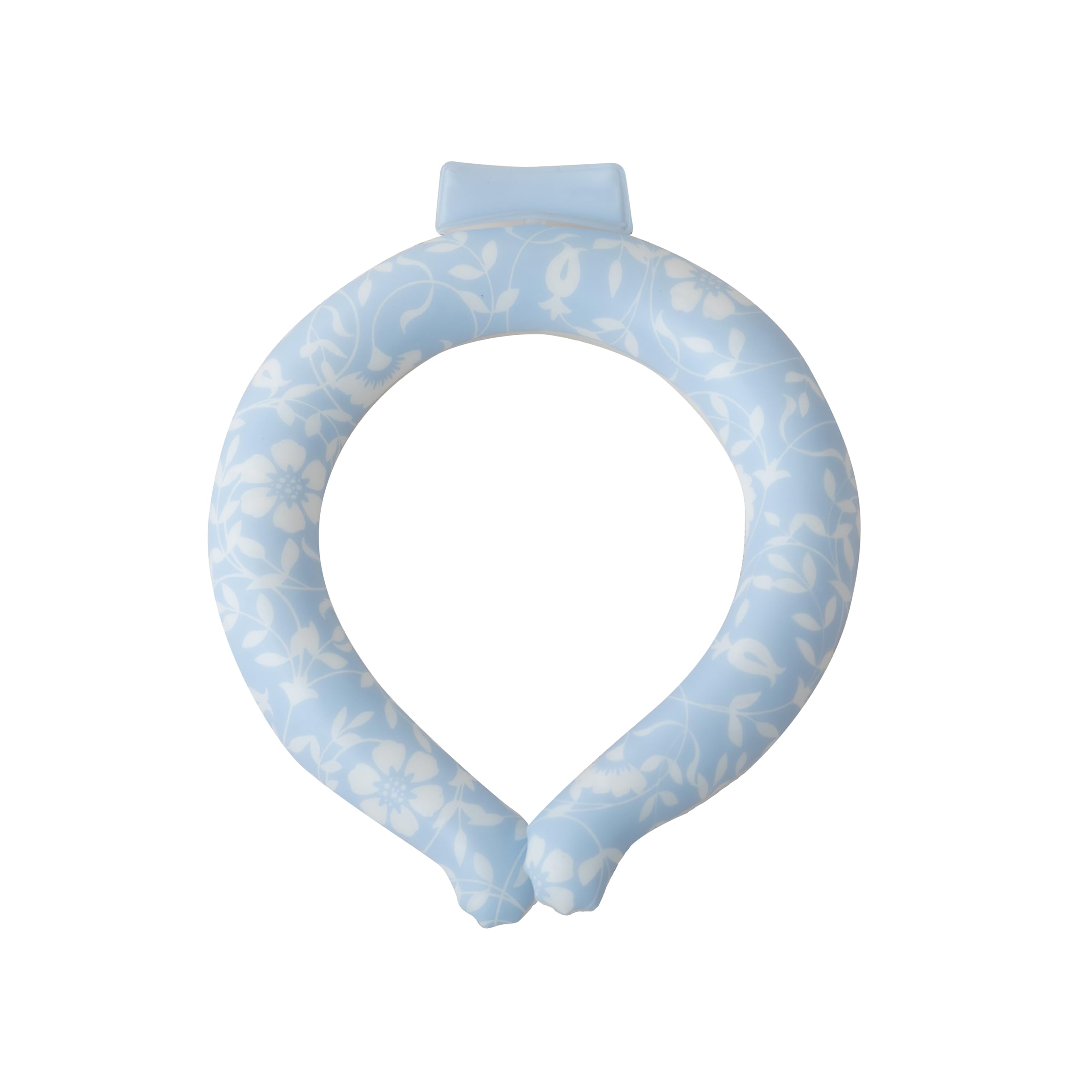 Global Japan PCM Neck Cooler W Icy Neck Round Times Longer Lasting Flower Type, 1.5 (Classical Blue, S)