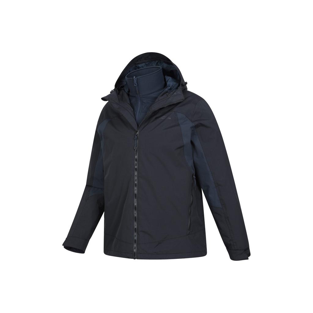 Mountain Warehouse Mens Mist 3 In 1 Waterproof Jacket