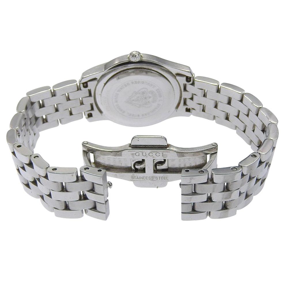 GUCCI Watches 5500L SilverDial Stainless Steel Quartz Analog display Women Used