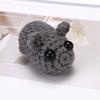 Handmade Crochet Keychain Toy Plush Toy Soft Knitting Toy for Children Adults Bags Decors