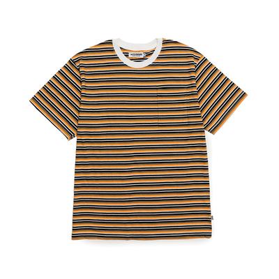 MNW Cl Stripe T-Shirt Orange