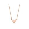 Tirr Lirr Flat Tulip Silver Pink Necklace TNSSVP11978S