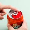 CHENGU 10 Pieces Soda Can Lid Cover, Swivel Can Sealer, Beverage Protect Cap, Plastic, Random Color (Black, White, Red)