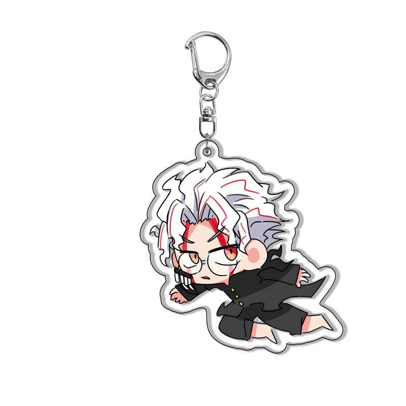 Anime Key Ring Acrylic Key Ring Cute Pendant Layered Design Dang Dang Ready Stock Dropshipping One Piece Available