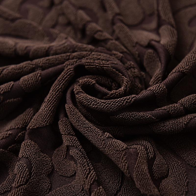 Jacquard Wing Chair Cover Stretch Sofa Wingback Armchair Slipcover Removable Sofa Seat Slipcover Furniture Protector Stool Cover