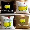 Hot M-MMasters Golf Printing Cushion Cover Soft Washable Pillow Case Multi-Scene for Couch Bed Travel Office Use