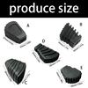 Drum Accessory Foot Pad Vibration Dampener with Enhanced Grip Texture Suitable for Various Drum Stools and Stands