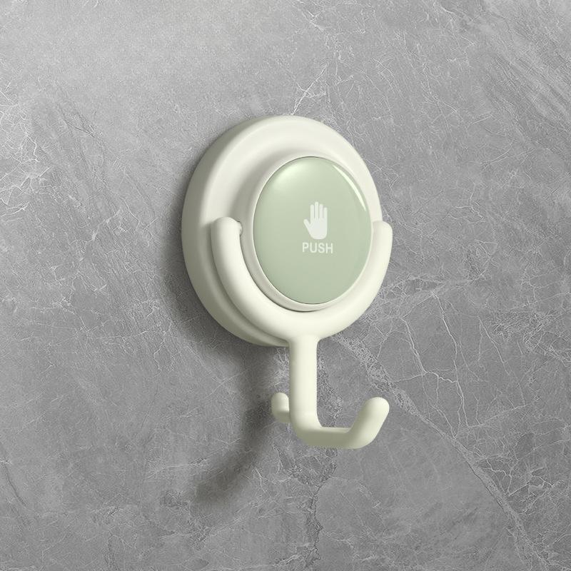 Drehbarer Saugknapfhaken Flacher und gebogener Haken Wand Starkes Vakuum Selbstverriegelnd Bohrfrei Tragfähig Klebehaken