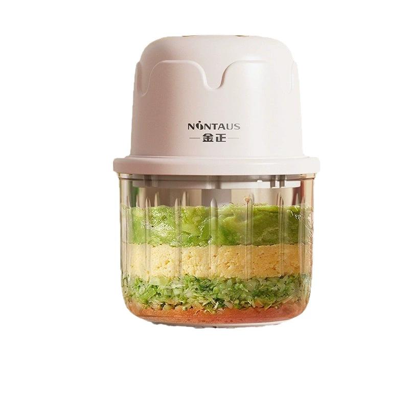 

Mini picadora eléctrica de ajo, procesador de alimentos portátil, trituradora de vegetales para cocina