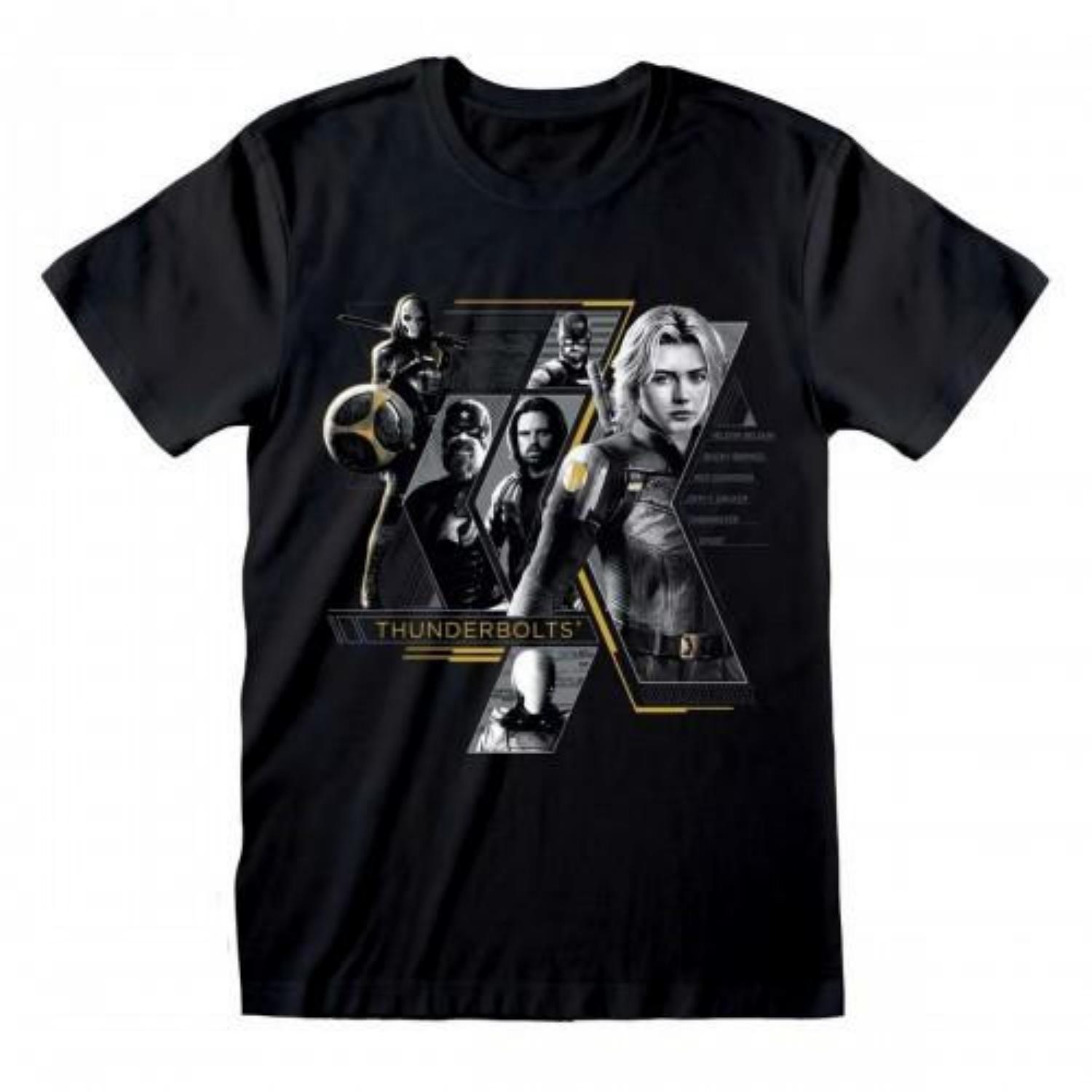 Thunderbolts_ Unisex Adult Characters T-Shirt S чёрный