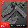 2025 Hot Car Sticker Zinc Alloy Car Remote Key Case Full Cover For Mercedes Benz A B C E R Class GLS GLA GLK GLC CLS CLA AMG W20