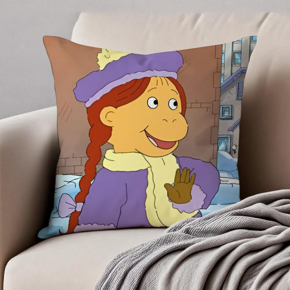 

Pop American Singer AArthur Cushion Cover Pillowcase Antidustmite Invisible Zipper Short Plush Sofa Cushion 30X30cm