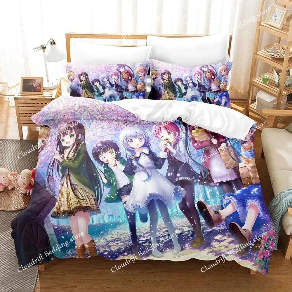 Cartoons Is the Order a Rabbit Printed Bedding Set Single Twin Full Queen King Size Bed Set Adult Kid Bedroom Duvet Cover Sets