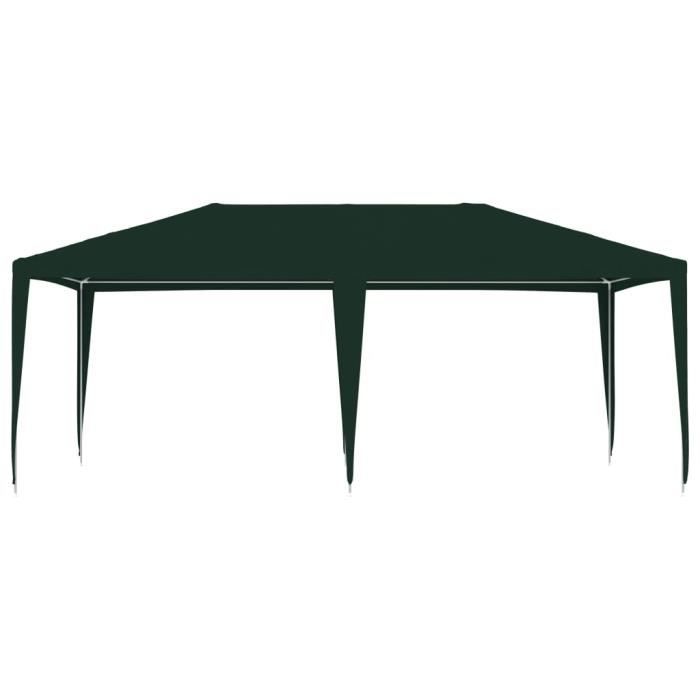VidaXL Tente de réception professionnelle 4x6 m Vert 90 g/m²