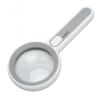 Handheld Magnifier Portable Rechargeable Optical Lens Touch Control LED Lighted Magnifier for Reading