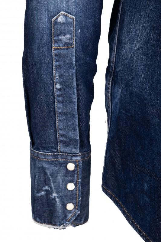 DSQUARED2 luxury women's denim shirt -40% - Size: IT44
