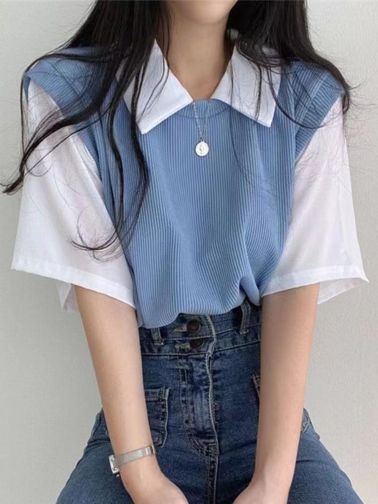 Trička s pololímečkem Léto Ženy Tričko s krátkým rukávem Sexy Crop Tops Dámské Neformální Tílko Dámská trička