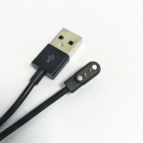 Watch Charging Cable Magnetic Safe PVC 2 Pin 2.84mm Seamlessly Fast Charger Cord Watch Accessories
