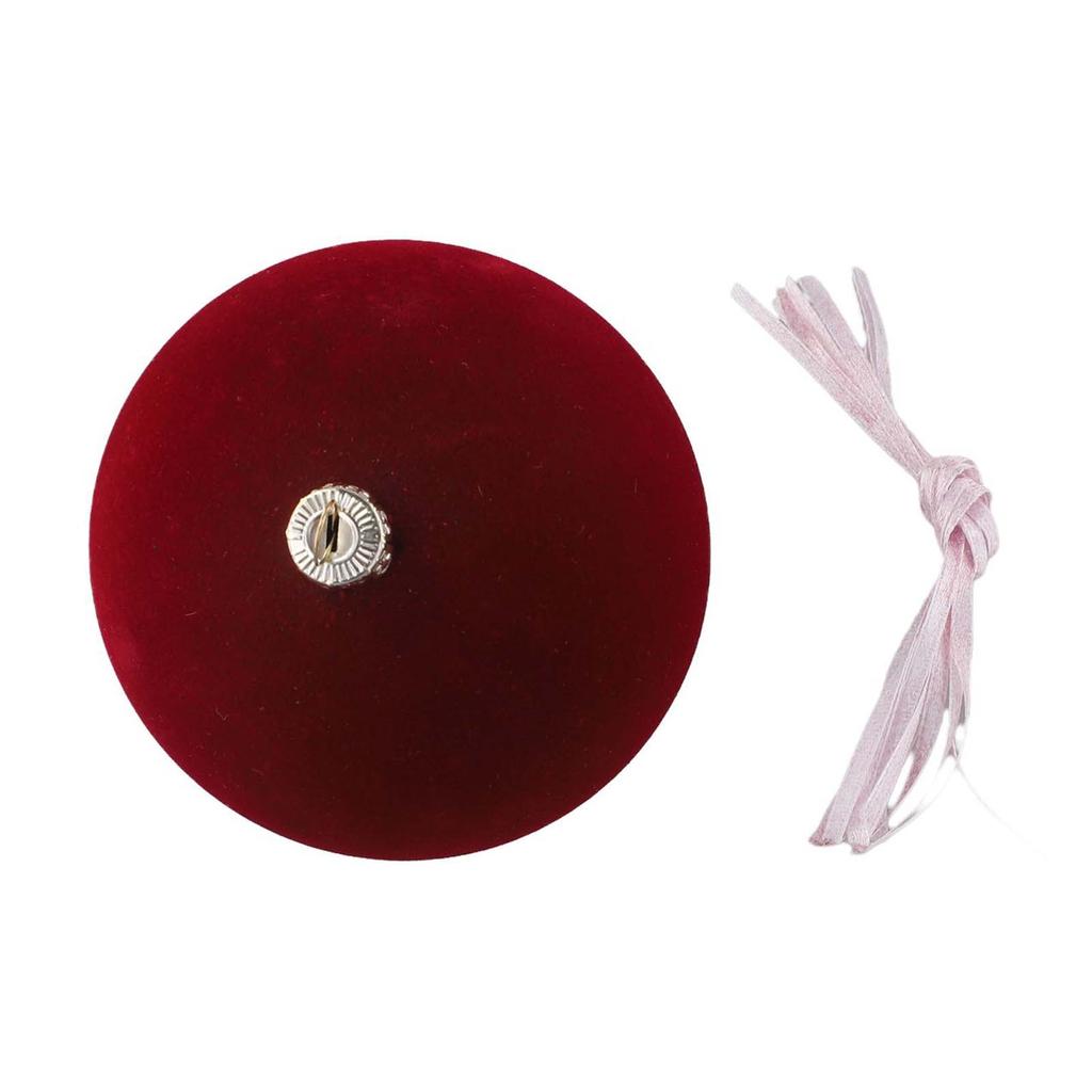 9pcs 10cm Christmas Ball Ornaments Xmas Tree Hanging Velvet Cloth Decorative Balls Home Party Christmas Tree Decor New Year