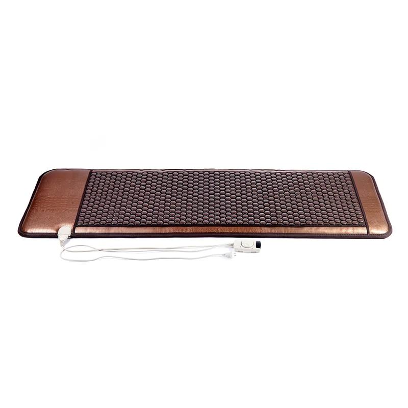 1.9x0.6m Far Infrared Tourmaline Germanium Stone Heating Pad Electric Hot Stones Wellness Mattress for Back Comfort and Relaxation