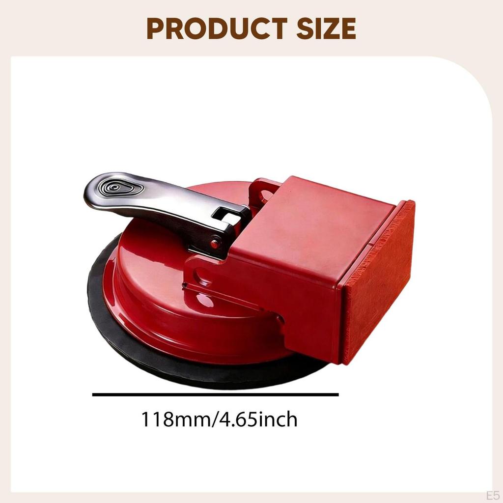 Tool Carbon Steel Tightening Suction Cup for Wood Tile Installation Vinyl Smooth Surface